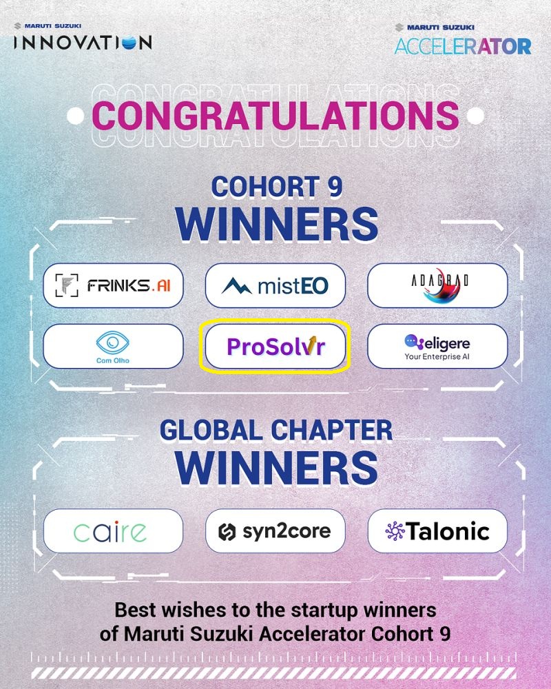 Maruti Suzuki Winners